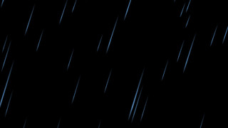 蓝色雨水雨滴天气元素GIF下雨元素